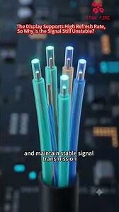 Why Does a High-Refresh-Rate Display Still Flicker? The Cable May Be the Problem