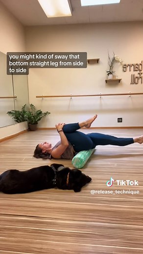 Hip and Lower Back Relief- Masterclass in my 🔗 #lowerbackpain #psoasstretch #lowbackstretch #traction #hippainrelief