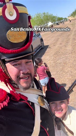 San Benito, TX Fairgrounds for their annual battle of the Alamo reenactment.#battleofthealamo#sanbenitotx #springbreak #texasrevolution