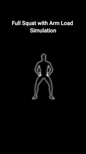 Full Squat with Arm Load Simulation impressive interactive warm up video #viralwarmup