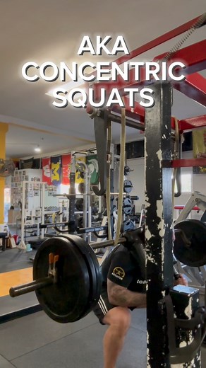 Here is a quick clip from my squat training this week. This Dead Stop Squat (concentric phase) was performed after my full range of motion (ROM) squats. I wanted to start doing these to get myself more comfortable in that “gray area” or as it called hitting Depth. The weight was quite a bit less than my full ROM squats, but was surprisingly very challenging. Have you tried these? #strengthtraining #powerlift #squat #strengthandconditioning #squats #legday #wednesdaymotivation | Tank's Training-F