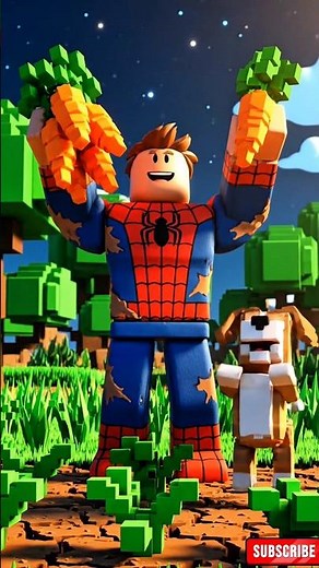 Spidey Farmer vs Everybody ‼️- Grow a Garden Roblox