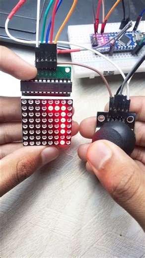 Snake game using Arduino #arduino