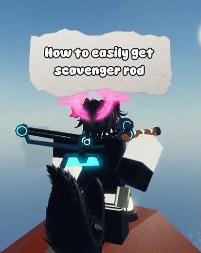 how to easily get scavenger rod easily #fisch #fisch