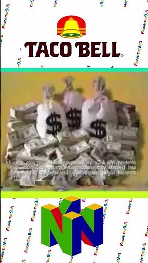 Taco Bell N64 TV Commercial Short Shorts nintendo