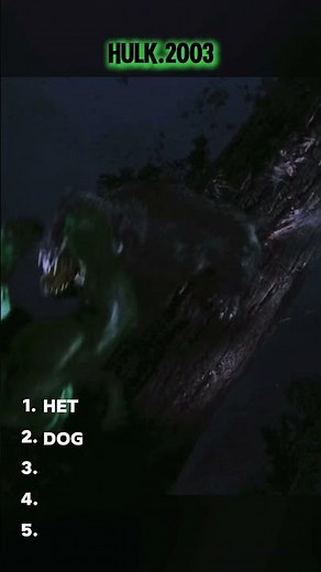 🐶 Hulk Attacked by a Pack of Savage Dogs #movie #edit
