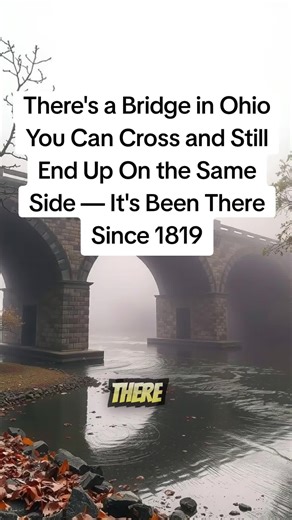 There's a Bridge in Ohio You Can Cross and Still End Up On the Same Side — It's Been There Since 1819 Zanesville Y-Bridge Ohio, Y-Bridge Zanesville history, only Y bridge world, Zanesville Ohio history, Muskingum River Ohio, Ohio unusual landmarks, Zanesville Ohio facts The Y-Bridge in Zanesville Ohio has been solving a geographic problem since 1819 — connecting a wedge of land at the confluence of two rivers with a three-ended bridge that lets you cross and still end up on the same bank dependi