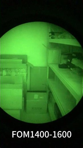 PVS-14 Night Vision Monocular Gen2+ FOM1400-1600 P43 Green Phosphor Performance Showcase
