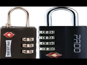 How to open padlock with password