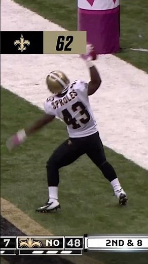 Saints score 62 vs. Colts! Franchise Record #saints #nfl #shorts