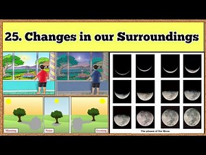 Changes in our Surroundings | Std 3 | lesson 25 | Environmental Studies | Maharashtra State Board