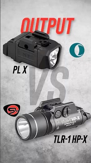 Streamlight TLR-1 HP-X vs Olight PLX