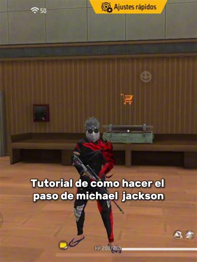 Tutorial del Paso de Michael Jackson en Free Fire