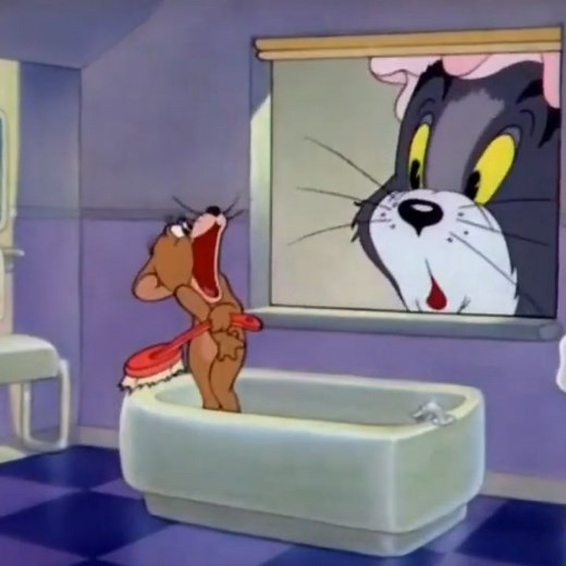♾ on Instagram: "😹 Tom & Jerry, Baby Puss Episode (1943)"