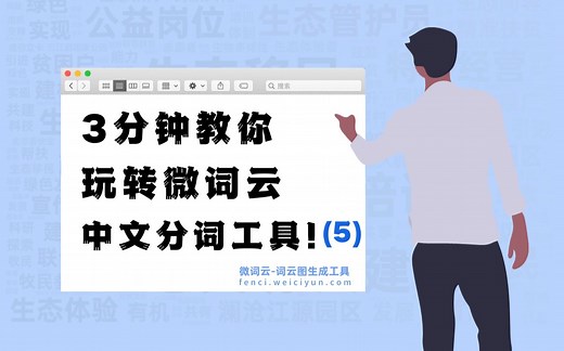 3分钟教你玩转微词云中文分词工具！(5)词频分析、共现分析、相关性分析拥有具有！