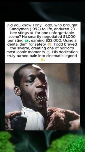 Tony Todd Endured 23 Bee Stings for Candyman’s Iconic Scene