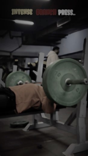 Intense bench press”🧬⚡️#gymvideo #gymworkout #benchpress