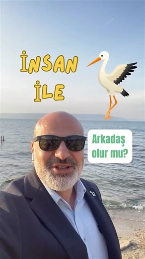 İnsan ile Leylek Arkadaş Olabilir mi? 🕊️🤍