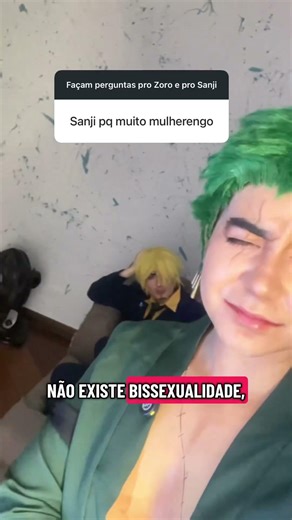 Zoro and Sanji respond!!! #cosplay #onepiece @Nandalorenzine