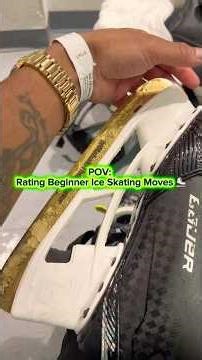 POV rating beginner ice skating moves ⛸️❄️ Which one was hardest? 👀#iceskating #shorts