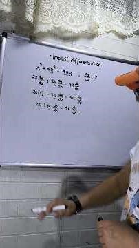 Implicit Differentiation