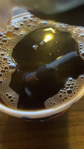 POV: HOT CAFFINE COFFEE POURING! SO GREAT! #shorts