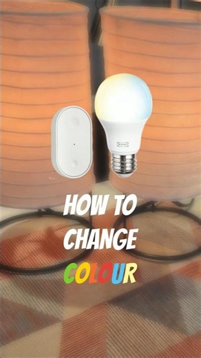 The secret colour trick for IKEA lights 🏠 #ikeahome #gadgets