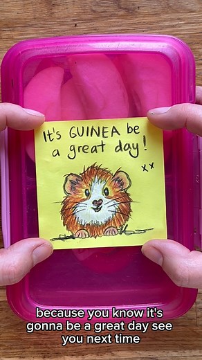 How to draw a GUINEA PIG….because they are amazing and we love them 🐹 ❤️ A nice and easy doodle but really the trick is in the colouring - especially if you’re doodling on a postit. Try and get yourself a white gelly roll pig which will make your picture pop! I tend to do a lot of doodles on post-its, partly so that I can send them with my kids to school but also sometimes taking the pressure of a picture being ‘perfect’ (by doodling on a postit rather than fancy paper) means that I enjoy the p