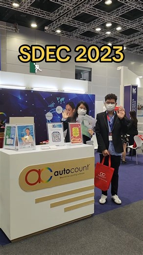 Another day another slay at SDEC 2023✨ Follow us for more informative & interesting content 🔥 | AutoCount