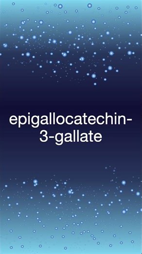 A Real Human Says Epigallocatechin-3-Gallate