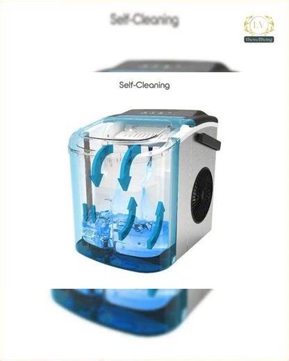 ice machine Ionchill Quick Cube Ice Machine, 26lbs/24hrs Portable Countertop Bulle