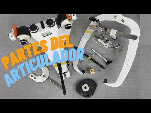 Partes del articulador Bioart modelo A7 plus | Odontología Con Cri