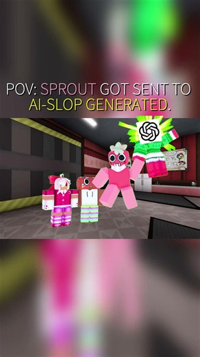 POV: AI-SLOP #dandysworld #ai #slop #generated #funny #memes #animation #shorts #fyp #video #meme