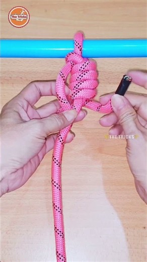 Knot rope tip diy idea for you 💡 Easy rope tutorial ep386