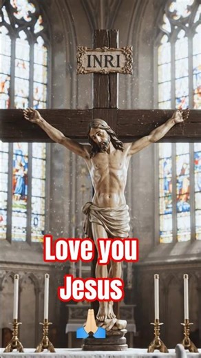 Jesus on the cross 🙏🏻 - Church bell sound effect