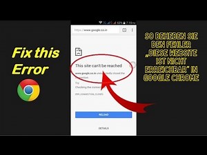 So beheben Sie den Fehler „Diese Website ist nicht erreichbar“ in Google Chrome 2026