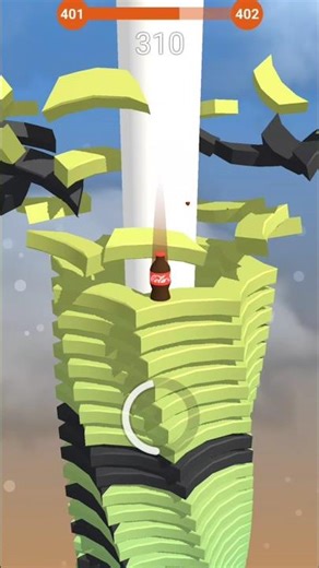 Stack Ball Games Level 401 | #shorts #explore #games