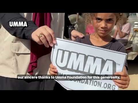 A Drop of Water, A Lifeline: Gaza Camps Thank Umma Foundation 💧