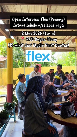 Open Interview Flextronics Penang: QA, Store, & Operator