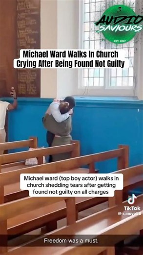 Michael Ward Walks In Church Crying After Being Found Not Guilty #MichaelWard