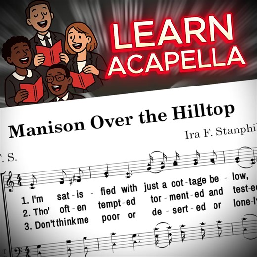This song doesn’t envy the world. Mansion Over the Hilltop Lyrics & Music: Ira F. Stanphill Year Written: 1949 Theme: Heaven • Contentment • Eternal hope #worship #fyp #faith | Hymnal Harmonizers Hub