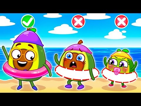 Baby Learn Safety Rules | Swimming Pool Safety Tips | Kids Song and Nursery Rhymes