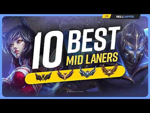 The 10 BEST Mid Laners to ESCAPE LOW ELO in Season 14 - League of Legends