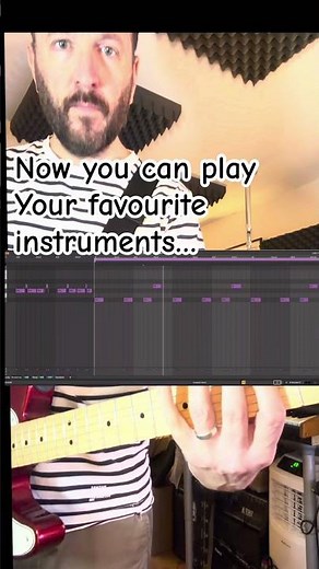 Wireless Guitar MIDI Magic: Ableton Live + Fishman Setup #musicproduction #musicproducer #ableton