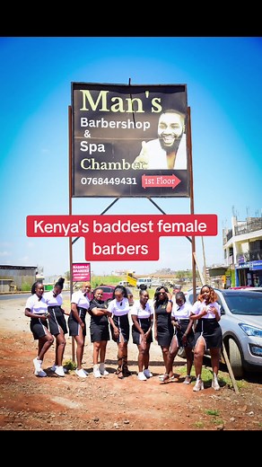 Breaking Barriers: Kenya's Baddest Female Barbers Celebrate Love & Positivity on TikTok