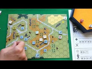 Let's play Advanced Squad Leader Starter Kit 2: 88s at Zon