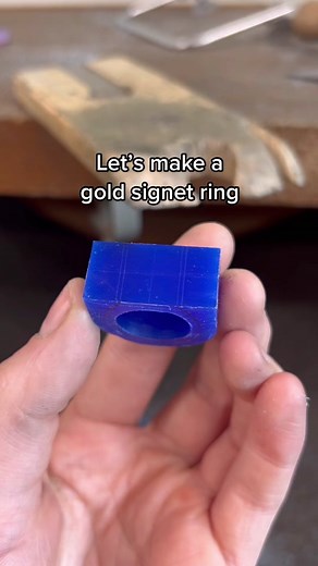 How to Create a Gold Signet Ring from Scratch