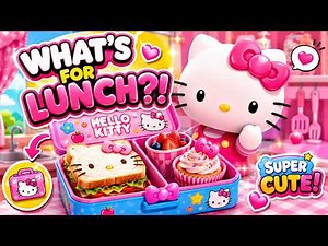 🎀 I Made the CUTEST Hello Kitty Lunchbox! 🥪🧁💕
