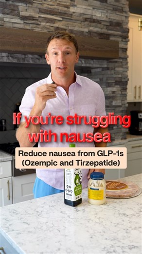 How to reduce Nausea from a GLP-1 Medicine 💊 #ozempic #tirzepatide | Dr. Spencer Nadolsky