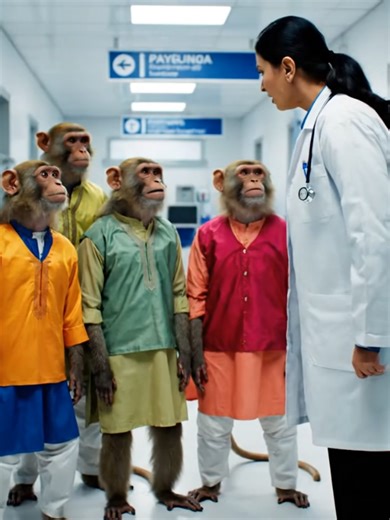 Funny Monkey Moments in Punjabi Comedy